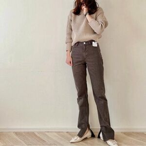 ZARA DENIM WITH SIDE SPLITS -D0225